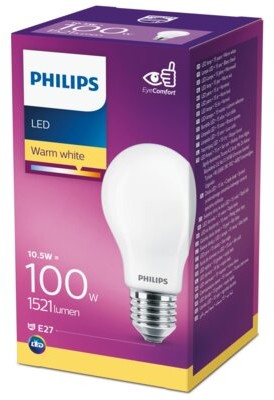 Фото - Лампочка Philips Żarówka LED E27 A67 10,5W 1521lm 230VAC LED classic WW 2700K ciepłobiała e 