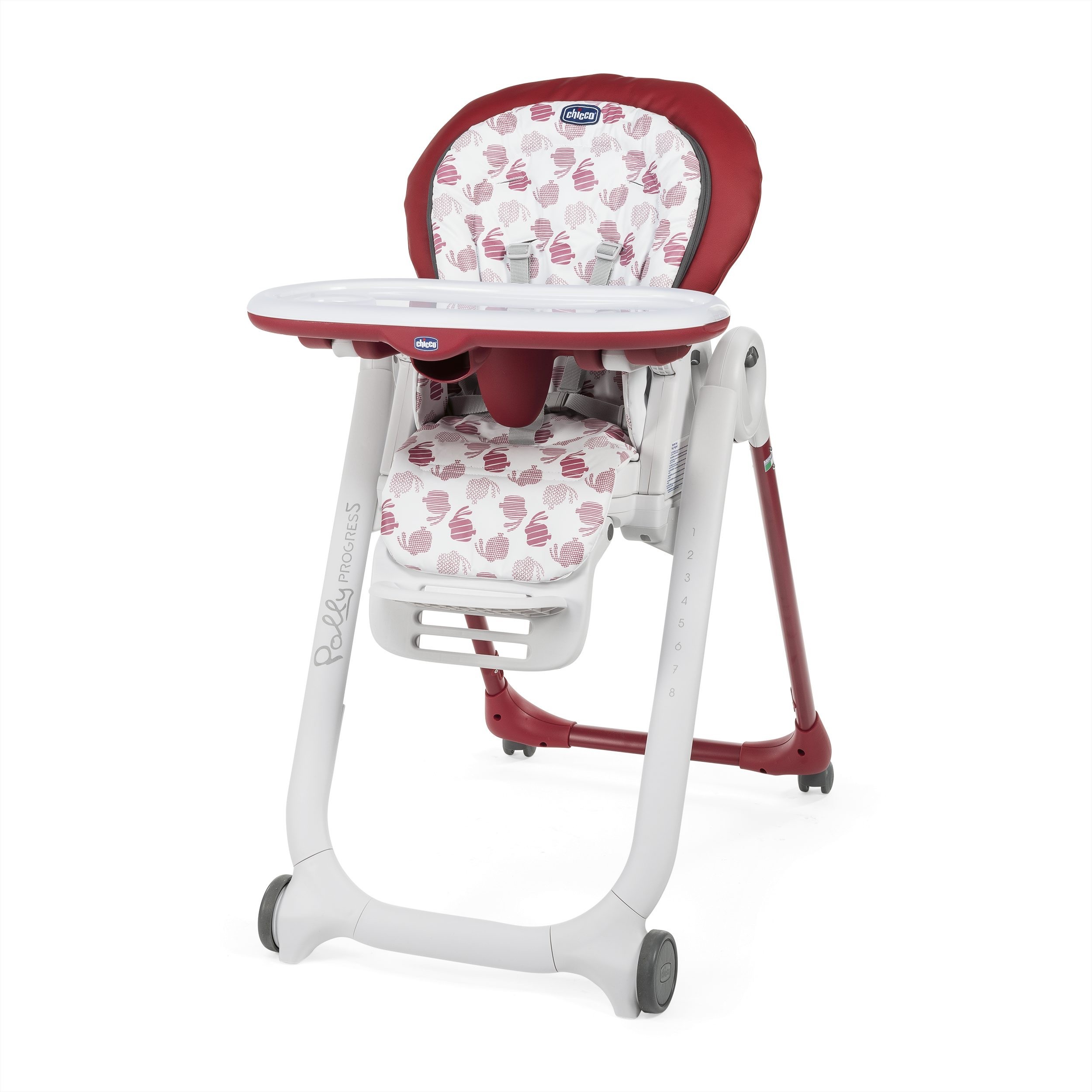 Chicco POLLY PROGRES5 4 KÓŁKA RED