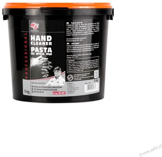 Moje Auto Moje Auto Professional Pasta do mycia rąk 5 kg 20-A61 20-A61