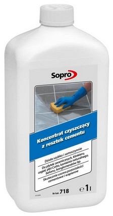 SOPRO ZSE 718- koncentrat czyszcz$16cy z resztek cementu, 1 l