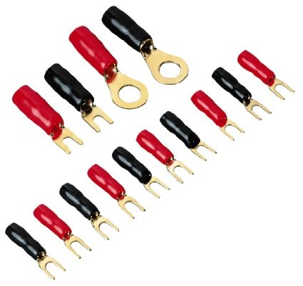 Hama Crimp-zestaw przyłączeniowy 16 MM, VE, czarny, czerwony 00062452