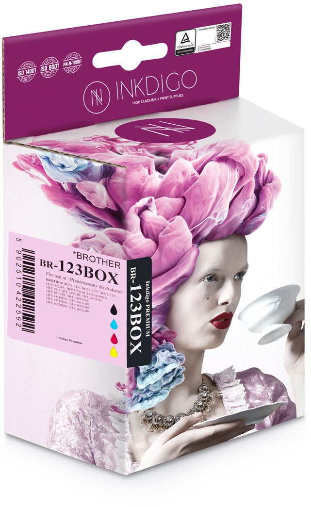 Inkdigo Tusz INKDIGO do BROTHER LC123XL Multibox BR-123BOX