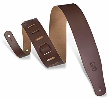 Levy's Levy's Skórzany pasek do gitary M26-brn - brązowy M26-BRN