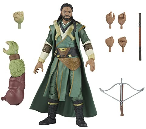Hasbro Marvel Legends Series Doctor Strange in the Multiverse of Madness 15 cm kolekcjonerski Master Mordo Marvel Cinematic Universe figurka zabawka, 6 akcesoriów i 1 część do budowania F0372