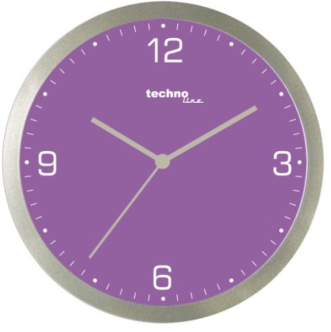 Technoline WT 9000 Zegar ścienny, 30 cm WT 9000 purple