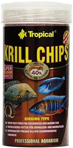 Tropical kryla Chips  farbverstaerk się świetnym podszewka z kryla, 1er Pack (1 X 250 ML)