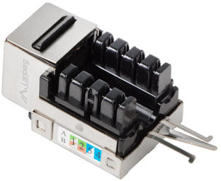LANBERG Moduł keystone RJ-45/LSA FTP Kat.6 90° LANBERG