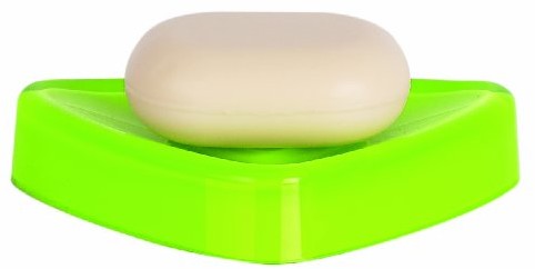 Spirella 10.15500 Trix-Acrylic kiwi mydelniczka