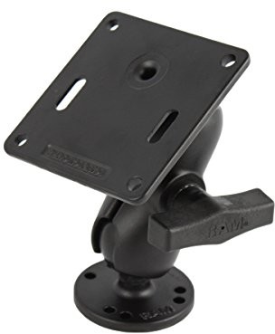 RAM Mounts Pamięci Mounts Mount with VESA Plate 75 MM Short, pamięć RAM-101U-B-2461 (Plate 75 MM Short) RAM-101U-B-2461