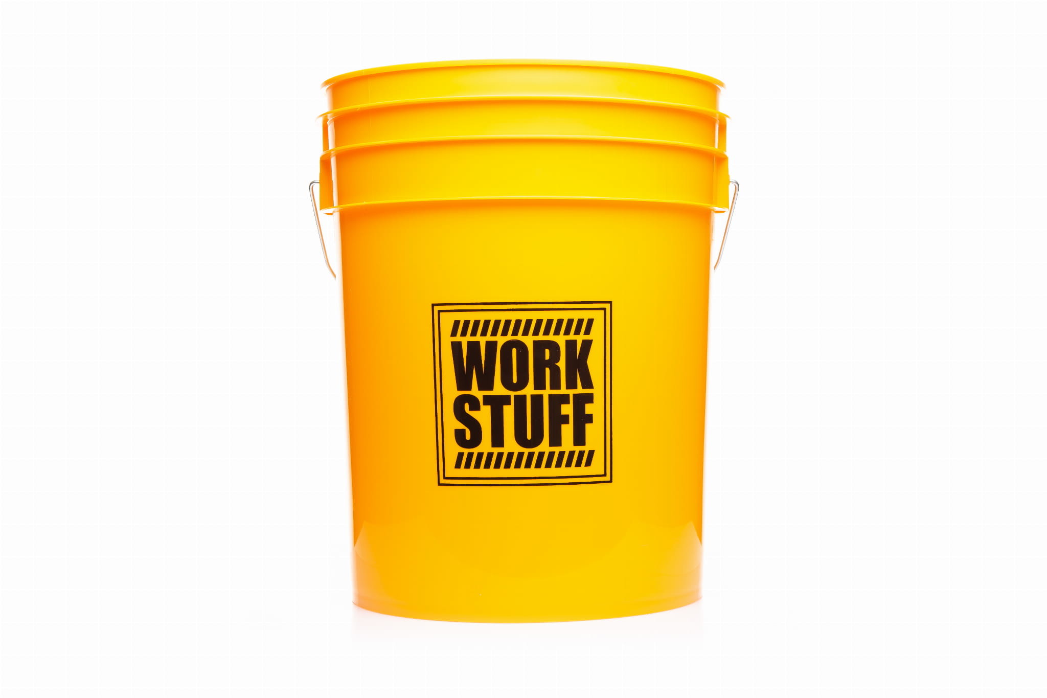 WORK STUFF Detailing Bucket Yellow WASH - Wiadro do mycia auta WS 041