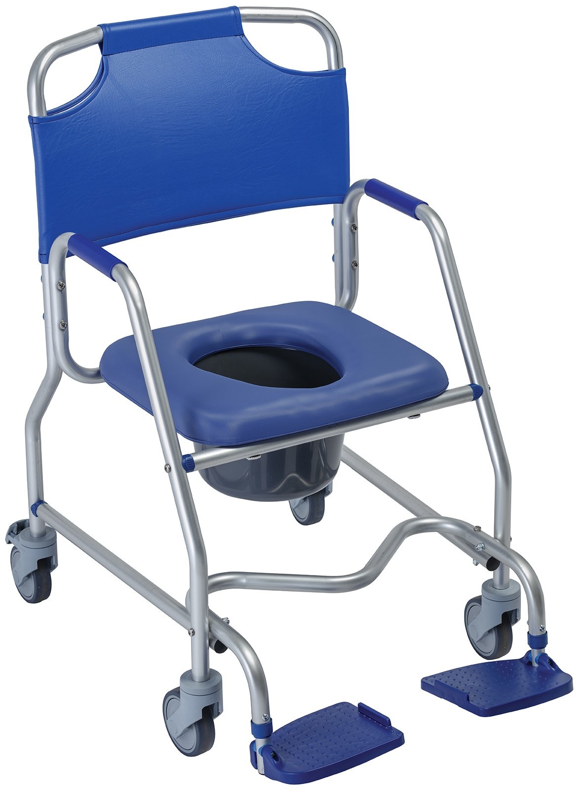PDS CARE Lekki wózek sanitarno-prysznicowy z miękkim siedziskiem OBANA PLW025
