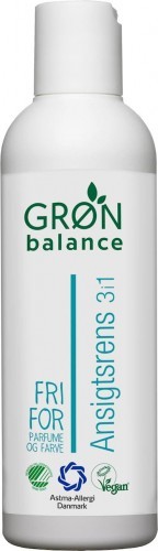 GRON BALANCE (kosmetyki, środki czystości) PŁYN DO OCZYSZCZANIA TWARZY 3 w1 200 ml - GRON BALANCE BP-5701410375195