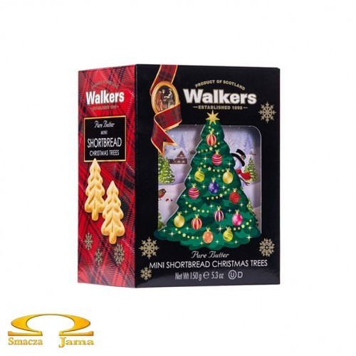 Walkers Ciastka Shortbread Christmas Tree 150g SLOD104