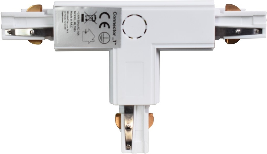 ECO-LIGHT Łącznik Lampy Track Light White 3 Circuit Typ T DL ML7089