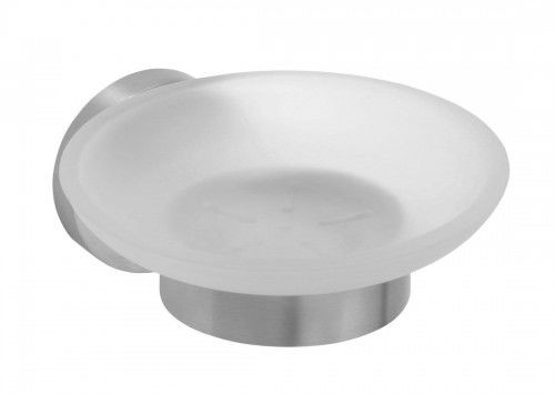 Nordaqua Mydelniczka naścienna stal nierdzewna / szkło mat X-STEEL XS802
