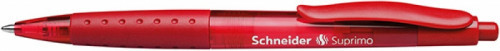 Schneider Długopis automatyczny Suprimo, M, czerwony SR135602