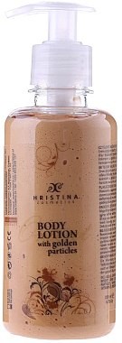 Hristina Cosmetics Złoty balsam do ciała - Hristina Cosmetics Body Lotion With Golden Particles Złoty balsam do ciała - Hristina Cosmetics Body Lotion With Golden Particles