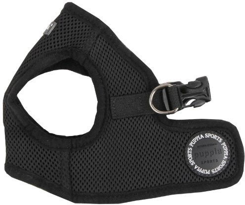 Puppia puppia Soft Vest Dog harness, x-large, czarny PAHA-AH305-BK-XL