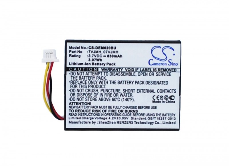 Cameron Sino DELL PowerEdge M620 070K80 830mAh 3.07Wh Li-Ion 3.7V Cameron Sino)