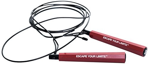 Escape skakanka Cross Training, czarny/czerwony, EST-rope3 EST-ROPE3