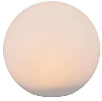 Trio Leuchten Lampa zewnętrzna z bolcem uziemiającym biała 30 cm ładowana energią słoneczną - Gabriel
