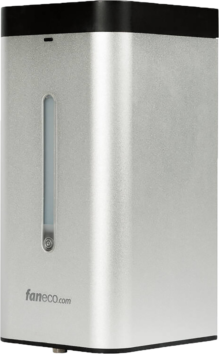 Faneco Automatyczny dozownik do płynu dezynfekcyjnego Faneco MED Pro Silver 1 litr aluminium SA1000ATS