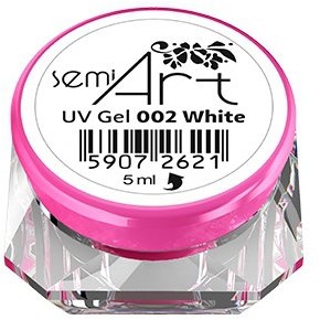 Semilac Diamond Cosmetics Semi Art Uv Gel 002 White 5ml