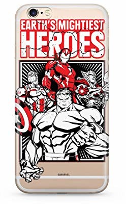 ERT GROUP Oryginalne etui na telefon komórkowy Avengers 005 iPhone 6/6S Phone Case Cover MPCAVEN1248