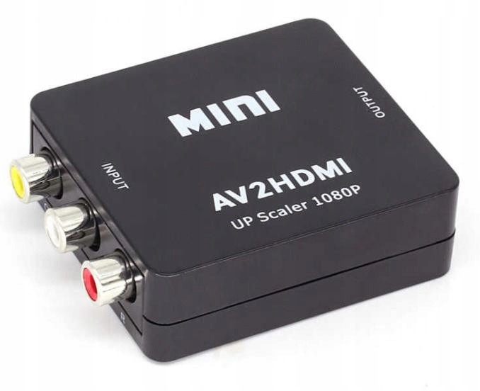 Adapter Konwerter obrazu Chinch Hdmi AV2HDMI
