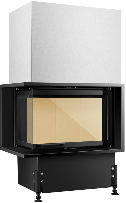 Kobok EKO VD 720/450/450 lewa szyba 8kW K/EKO/VD/720/450/450/L