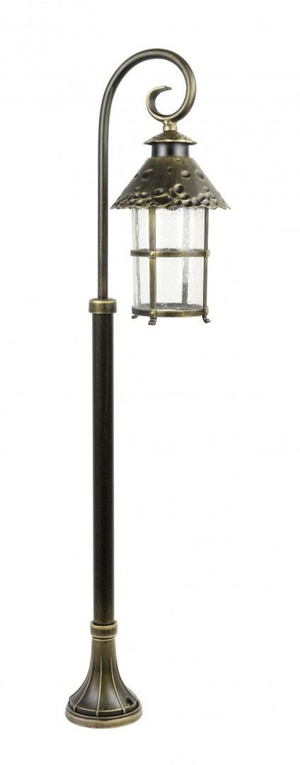 Su-Ma Lampa zewnętrzna stojąca latarnia patyna mosiądz Toledo K 5002/2/R P 5908310061016