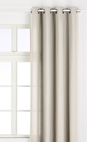 Linder 0511/11/375fr zasłona z oczkami, naturalny, métis, kolor naturalny, 135 x 260 cm 0511 /11/375FR