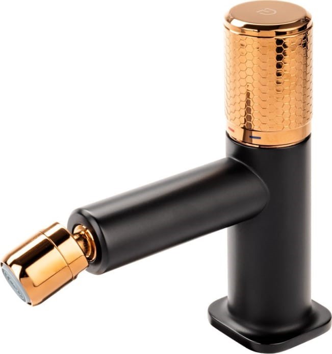 F-DESIGN FDesign ARDESIA FD1-ARD-6-25 czarny + różowe złoto miedź) FD1-ARD-6-25