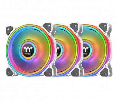 Thermaltake Riing Quad 12 RGB white 3 pack 3x120mm