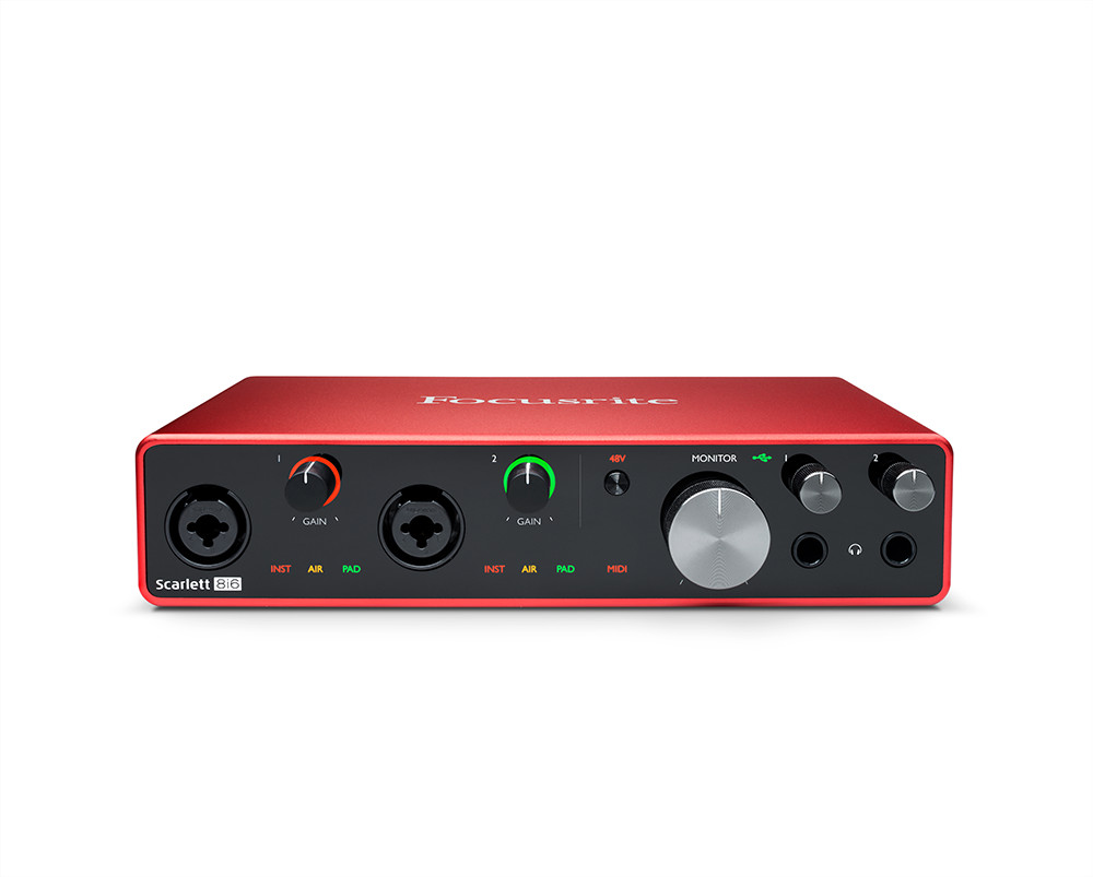 Focusrite Scarlett 8i6 3Gen + ABLETON + PRO TOOLS!