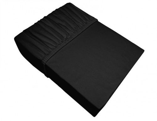 Bielbaw Prześcieradło Jersey 100X200 Czarne (045) 5905164092968
