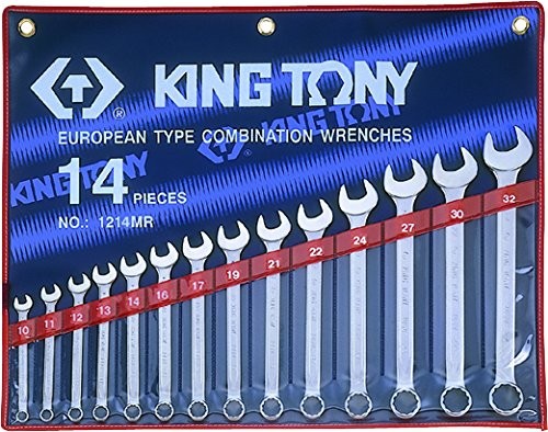 KING TONY metryczny, zestaw 14 1214 MR-torba na narzędzia 1214MR