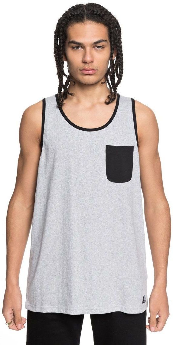 DC koszulka bez rękawów męska CONTRA TANK 2 Grey Heather KNFH