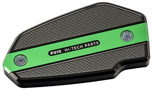 Puig 9275V pokrywa płynu hamulcowego Kawasaki, zielona 9275V