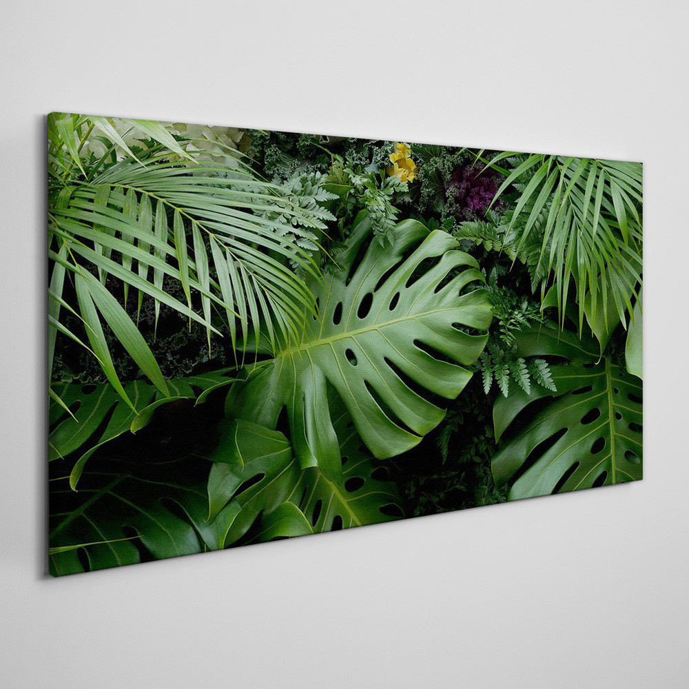 PL Coloray Obraz Canvas Tropikalna dżungla liście 100x50cm