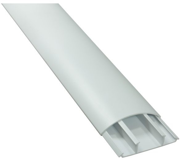 Listwa półokrągła AKS Zielonka LPO 15 x 50 mm biała