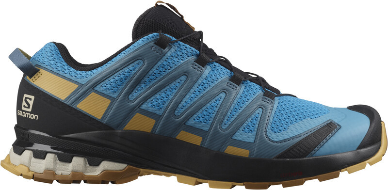 Salomon XA Pro 3D v8 Buty Mężczyźni, niebieski/czarny UK 9,5 | EU 44 2022 Trapery turystyczne L41439900-9,5