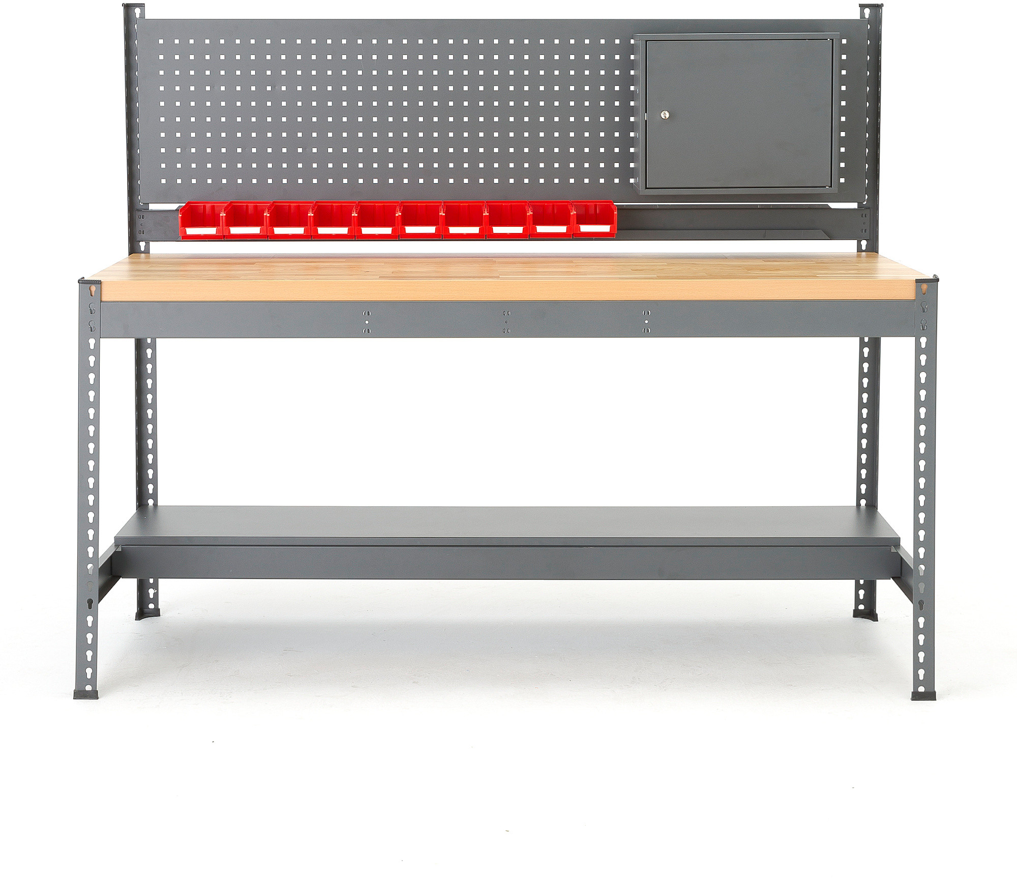 AJ Stół roboczy - zestaw Wymiary: W 1530 x S 1840 x G 775 mm. 281522