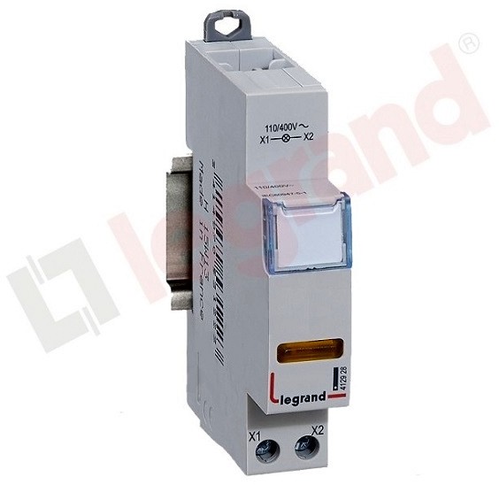 Legrand LAMPKA SYGNALIZACYJNA LED POJEDYNCZA L402 ŻÓŁTA 110/400V