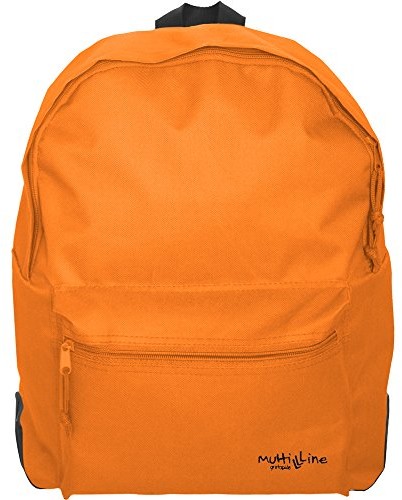 Grafoplás Grafoplás Multiline plecak na co dzień, 44 cm, 22,88 litra, pomarańczowy (Naranja) 37500852