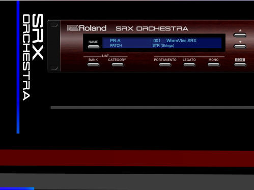 Roland Cloud SRX Orchestra syntezator programowy