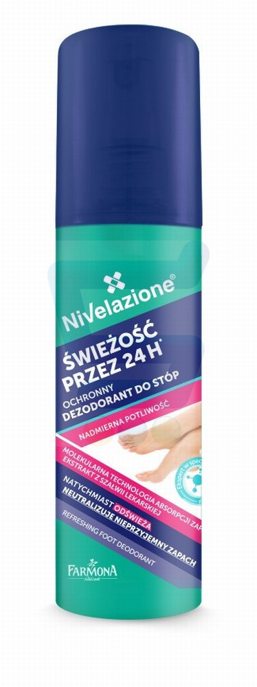Nivelazione Stopy Odświeżający dezodorant do stóp Świeżość przez 24H 125 ml