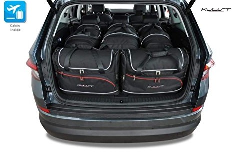 Kjust Carbags Car Fit Bags Skoda kodiaq, 2017-kieszenie samochodowy zestaw 5 szt. univ