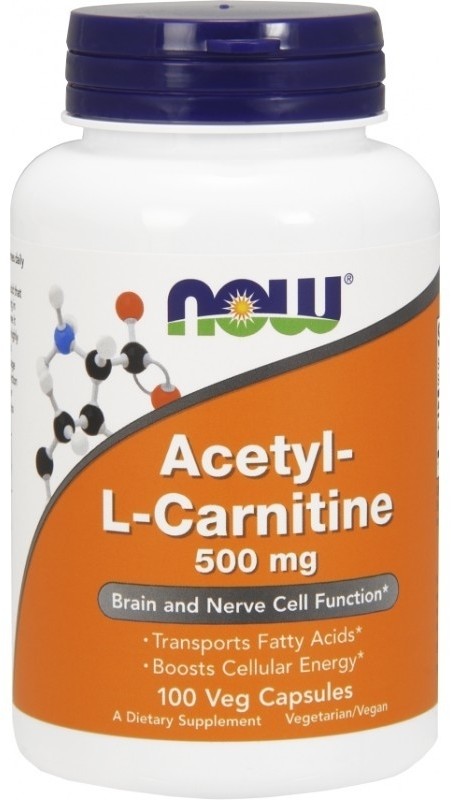 Now Foods Now Acetyl L-Carnitine 500mg 100 kaps.