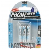 ANSMANN Ansmann Micro NiMh Bateria 3xAAA 800mA (5030142)